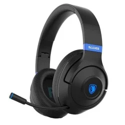 Sades Whisper Wireless-Bl Headset (Sa-205) - Black
